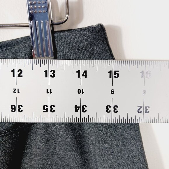 Lands End Athletic Pants, Gray, Size Medium (10 - 12), Sporty, Work Out, Walk - Picture 12 of 16